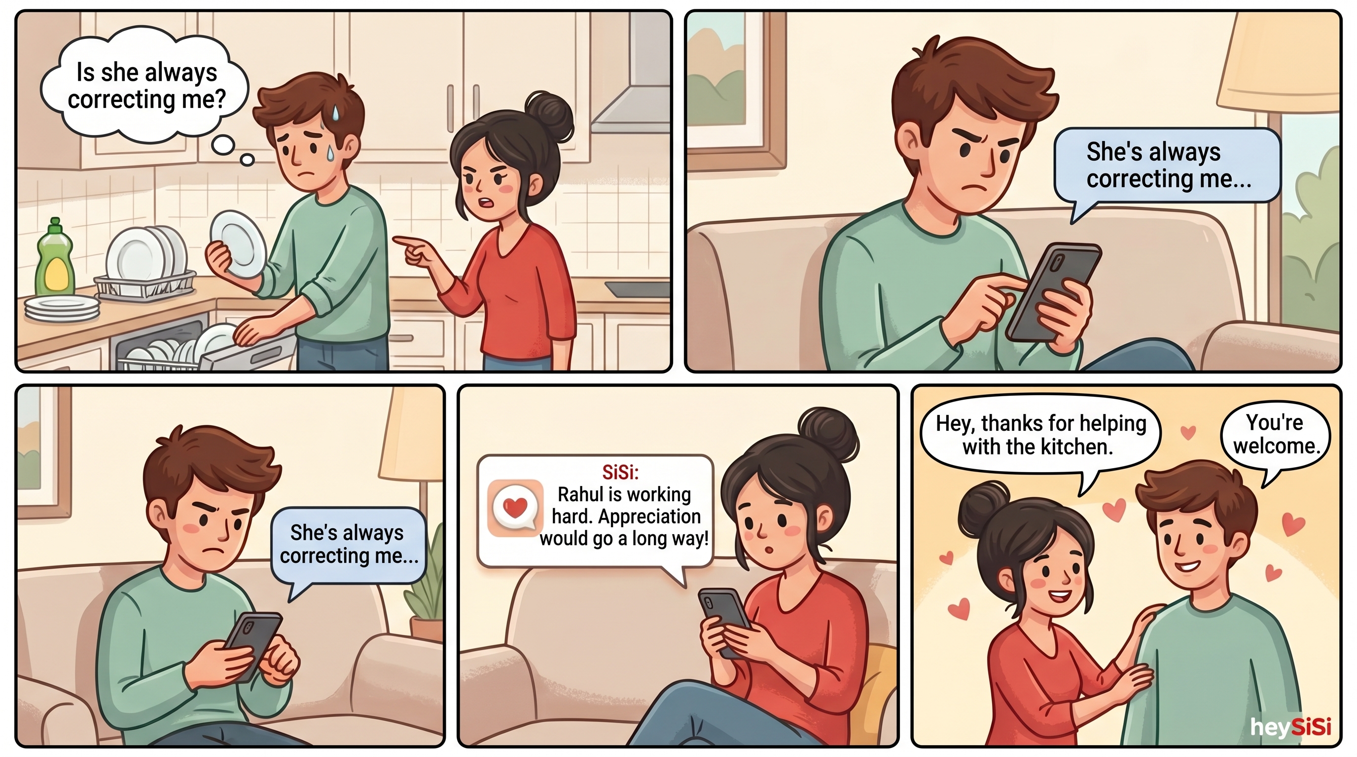 Reframing domestic feedback